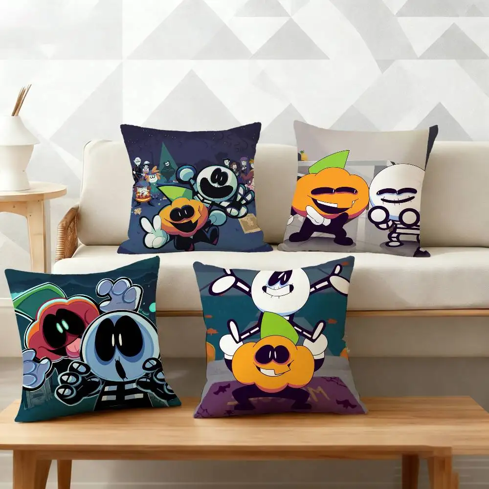 

Чехол для подушки S-Spooky Month Skid and Pump, наволочка для автомобильного дивана