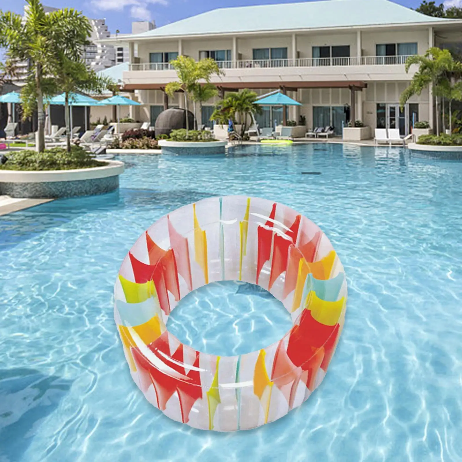 

Inflatable Water Wheel Float Tubes Inflatable Raft Large Inflatable Rolling Wheel for Yard Indoor Outdoor Lawn Backyard Children