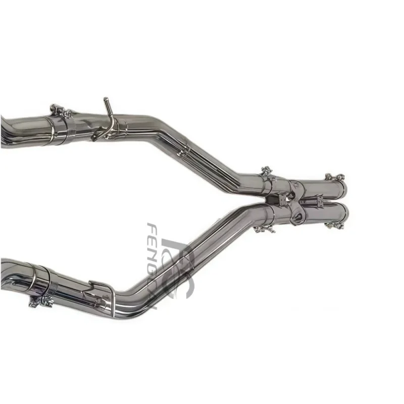 High Quality SS304 Catback Exhaust Muffler for Dodge Challenger SRT Hellcat 6.2L 6.4L 2016-2024 Optimized Sound Direct Fit