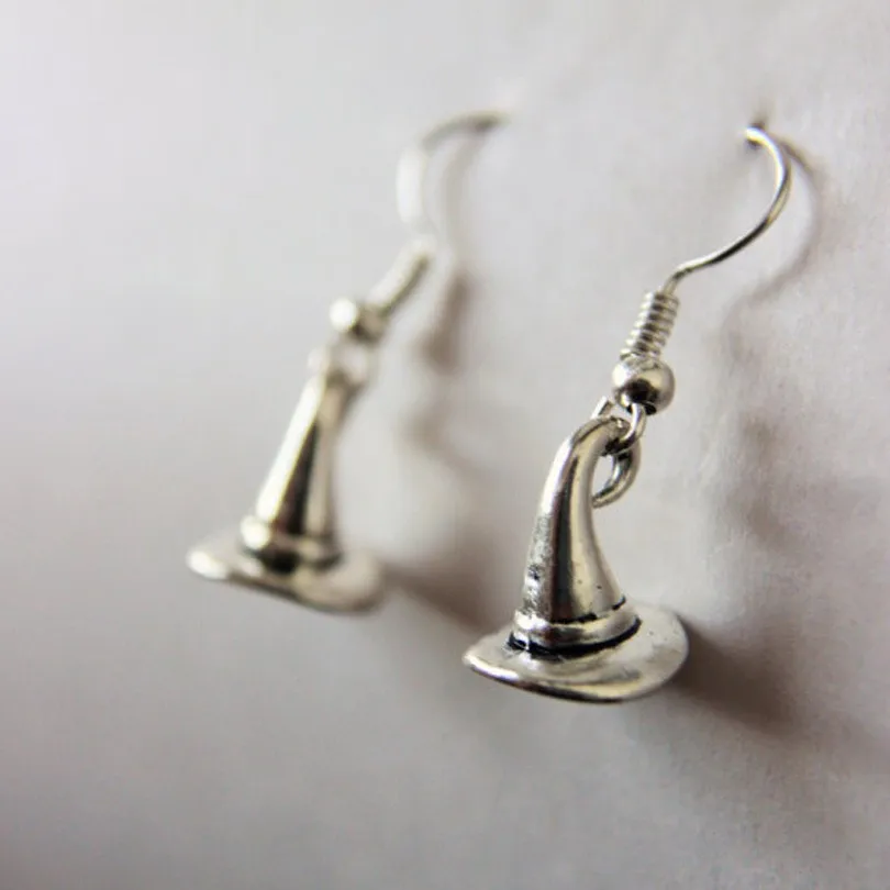 

Hot Selling Harris Magician Boy Mage Hat Earrings Potter New Series Creative Earrings Gift Manufacturer Direct Wholesale