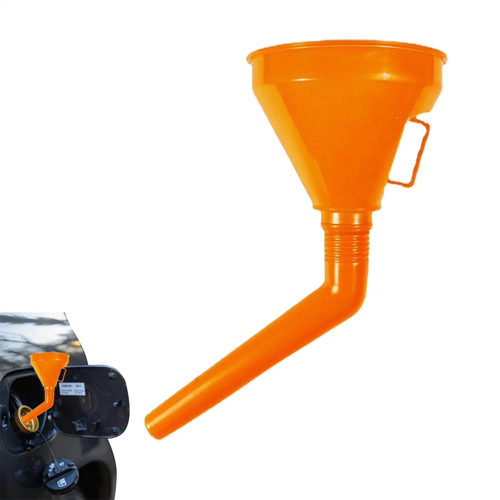 

Refueling Funnel with Filter Motorcycle Refuel Gasoline Engine Oil Funnel Moto Car Long Mouth Funnels Car Repair Filling Tools