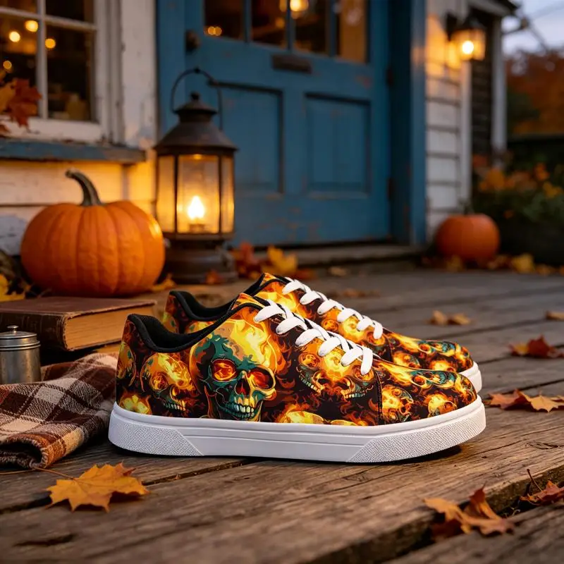 Ladies Men Low-Top Sneakers，Suitable for skateboarding、Running、The sole and upper are integrated，All-season round-toe casual out