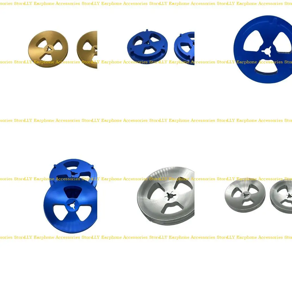 

462E NAB Hub Adapter 1/4 дюйма алюминиевого сплава катушки ленточные ленты ленты ремень Использование Adapters 1Pair 1Pair