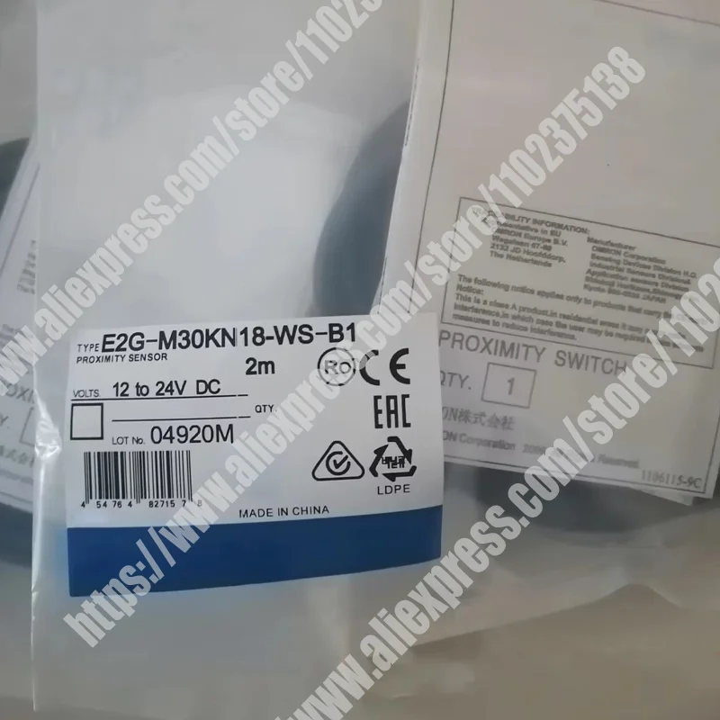 New E2G-M30KN18-WS-…