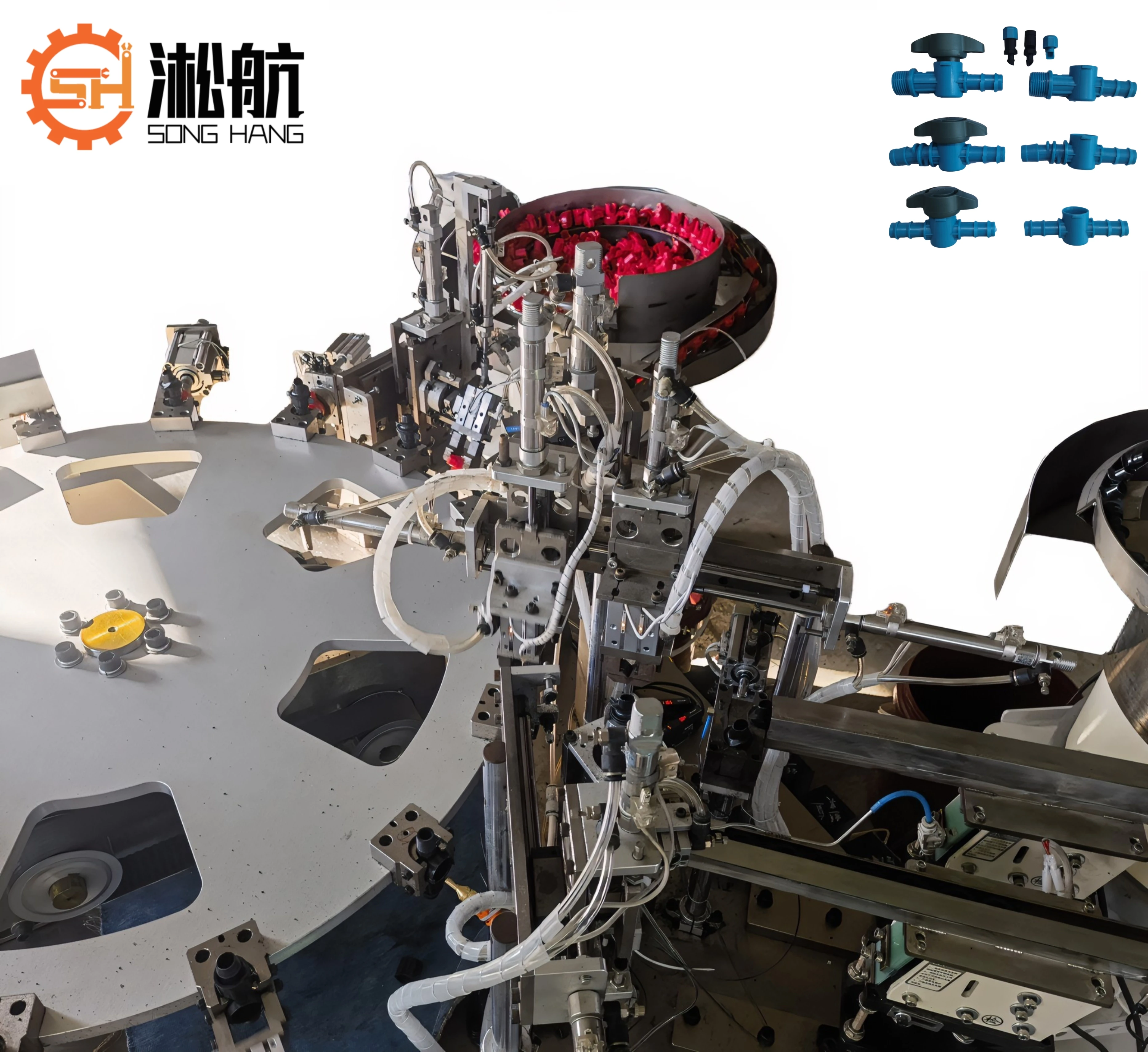 16-station Multi-station PLC-controlled 220V/440V/380V/220V/110V Automatic Agriculture Water-saving Irrigation Valve Assembly