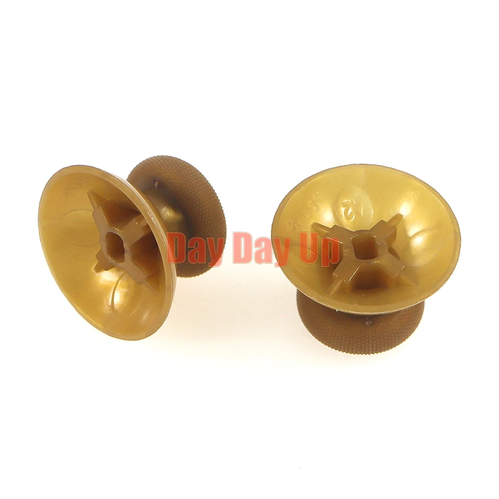 150PCS For XBOXONE 3D Analog Thumbstick Thumb Stick Gold Mushroom Joystick Cap Cover For Xbox One S Slim Controller
