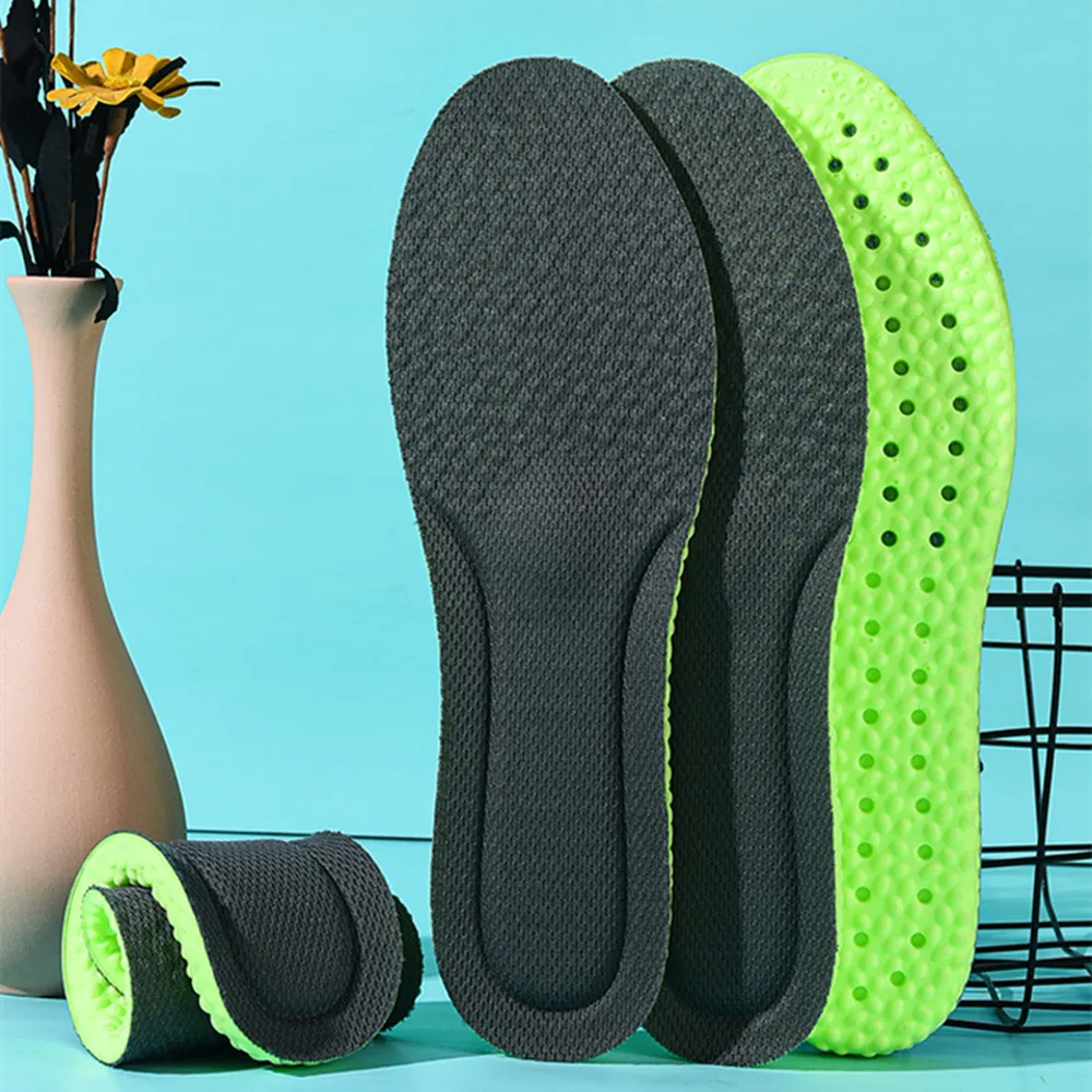 Deodorant Sport Shoes Insole Comfortable Plantar Fasciitis Insoles for Feet Man Women Orthopedic Shoe Sole Running Accessories