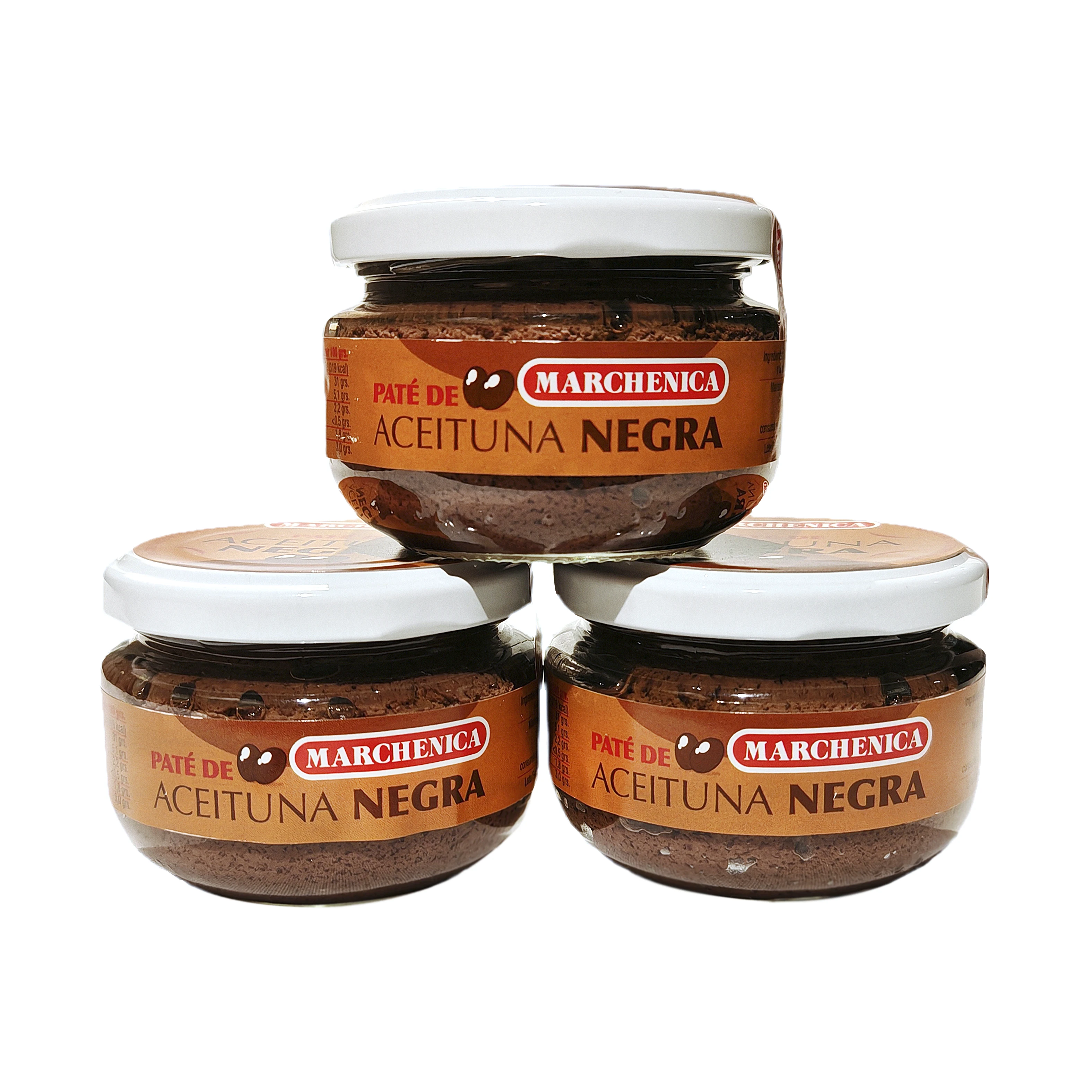 Paté de aceituna negra de Marchenica (Pack de 3 unidades)