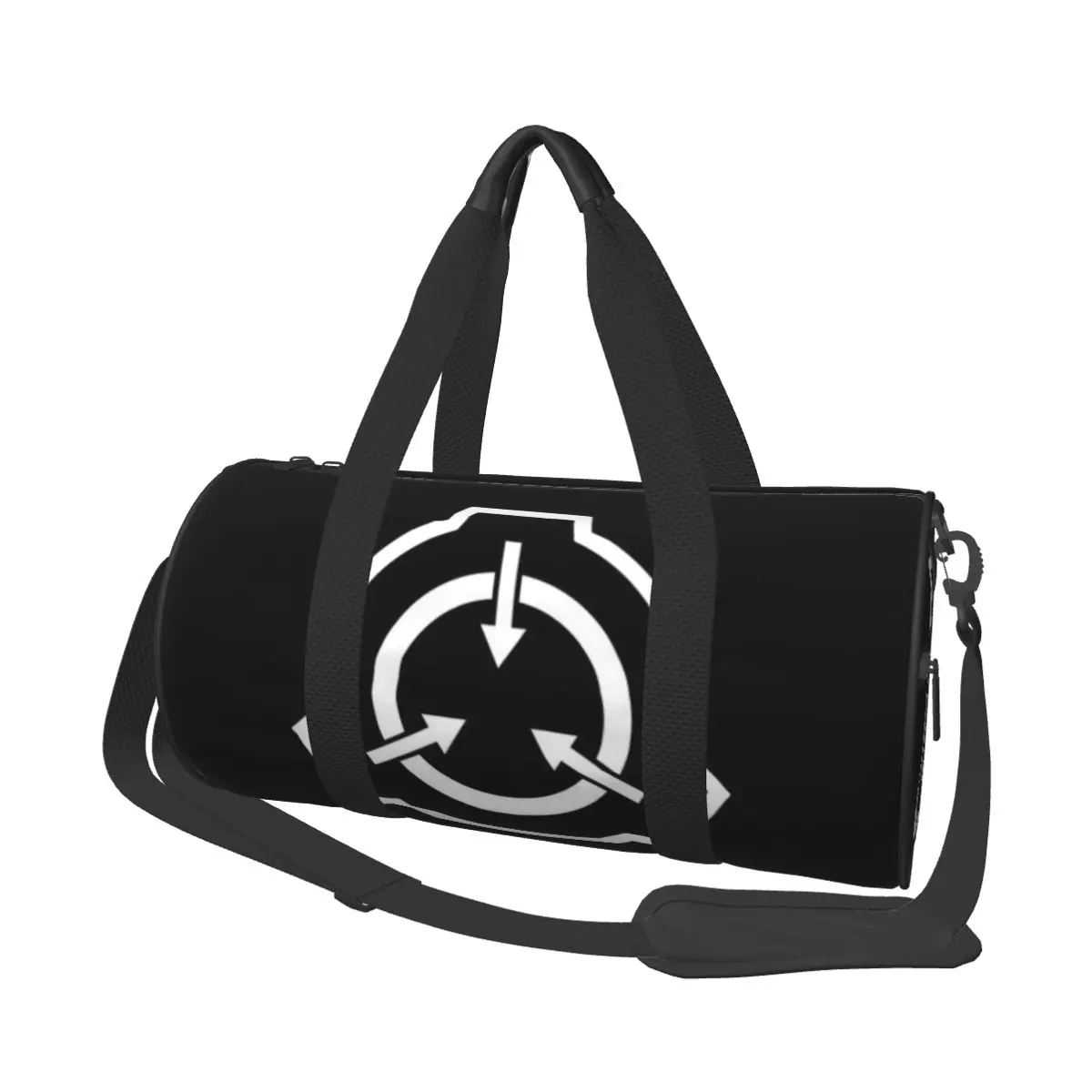 Hot Sale SCP Foundation Logo White Lines Travel bag Family Holiday Weekend Sports Bag
