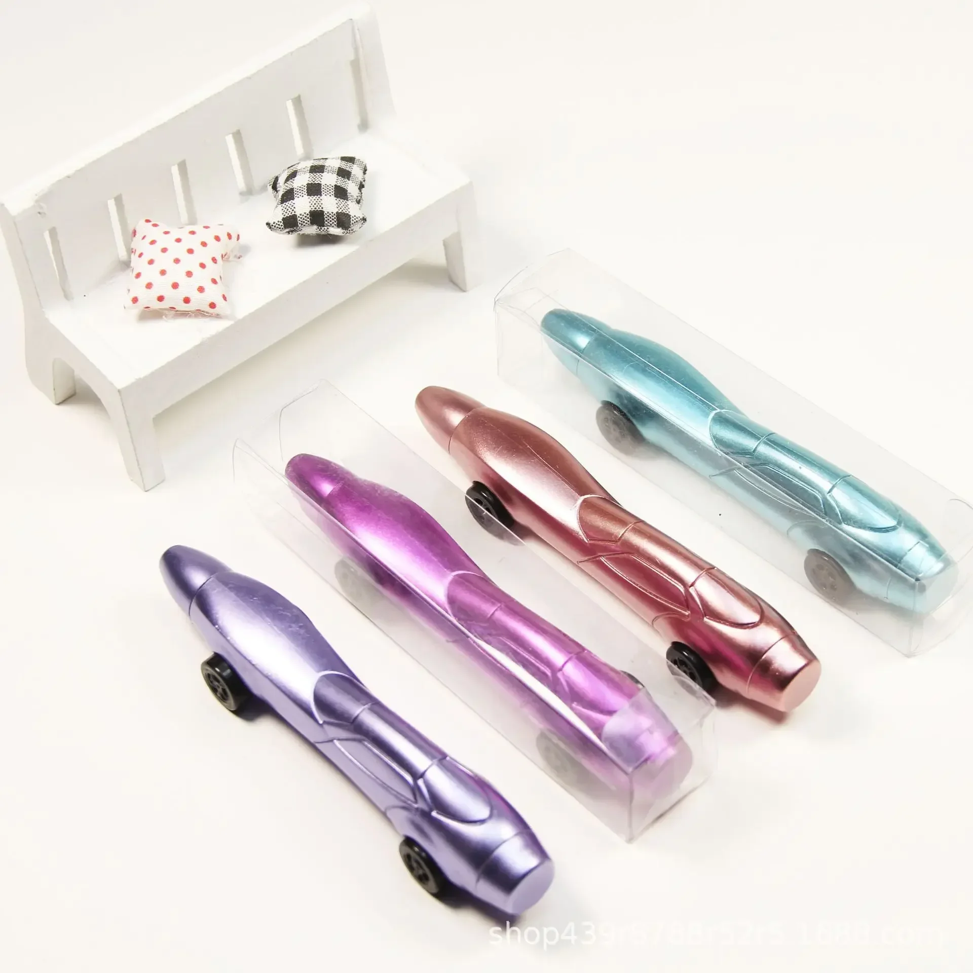 

30 шт., креативные канцелярские принадлежности для моделирования автомобиля, черная гелевая ручка, персонализированные игрушки, забавная ручка, школьные принадлежности B