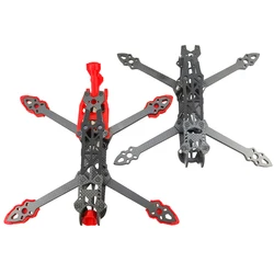 MARK4 Mark HD 5 Inch 240mm 3K Carbon Fiber Frame Kit 5mm Arm Compatible With DJI FPV Racing Drone Quadcopter DIY Tool Print Part