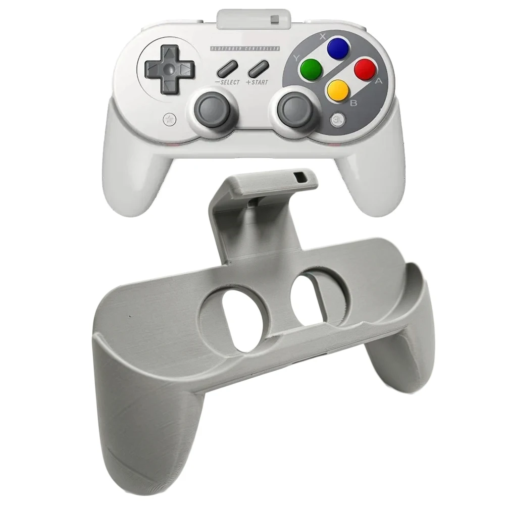 For 8BitDo SN30 Pro Handle Controller DIY Controller 3D Printed Grip Handle for 8BitDo SN30 Pro Holding Handle Ergonomic Design