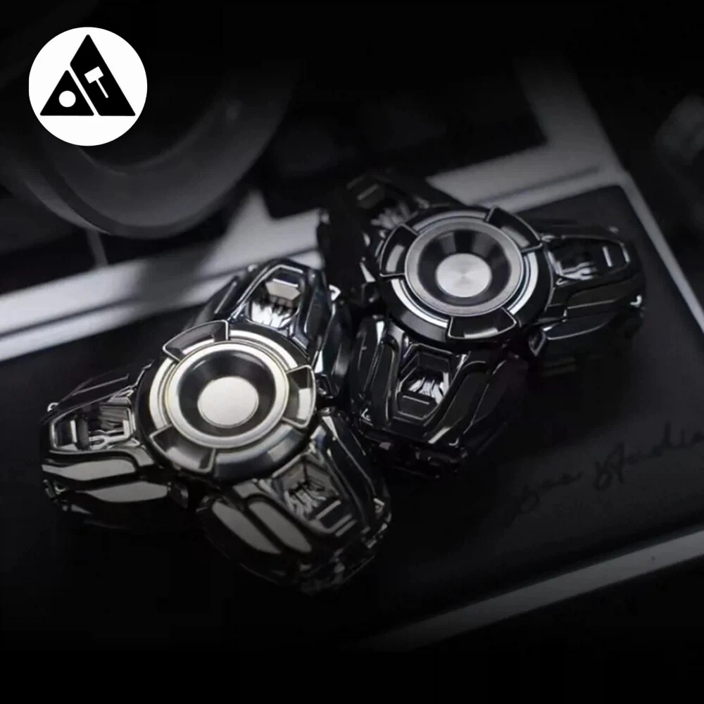 

TIERI EDC Jingxian Фиджет-спиннер из титана и циркония, гироскопический, для офисного стола, аксессуар для снятия стресса