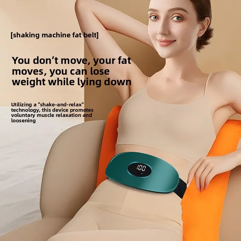 

6W/3.7V 5-speed Intensity Multifunctional Waist Massager Convenient Massage Belt Fitness Equipment High-frequency Fat Slinger