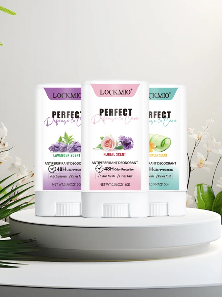 Bâton déodorant anti-transpirant, crème anti-transpirante, parfum rafraîchissant longue durée, dissolvant d'odeurs corporelles pour l'été, 48h