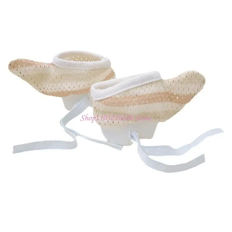 R6FD قابل للتعديل لحماية أصابع الأطفال الرضع من القطن المسامي وسهل التنظيف