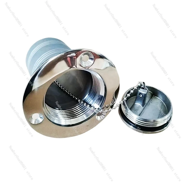 

Stainless Steel 316 Small Flip Cover Fuel Filler Yacht Fuel Filler Door Marine Water Injection Saliva Hatch Cover Oil Tank Cover