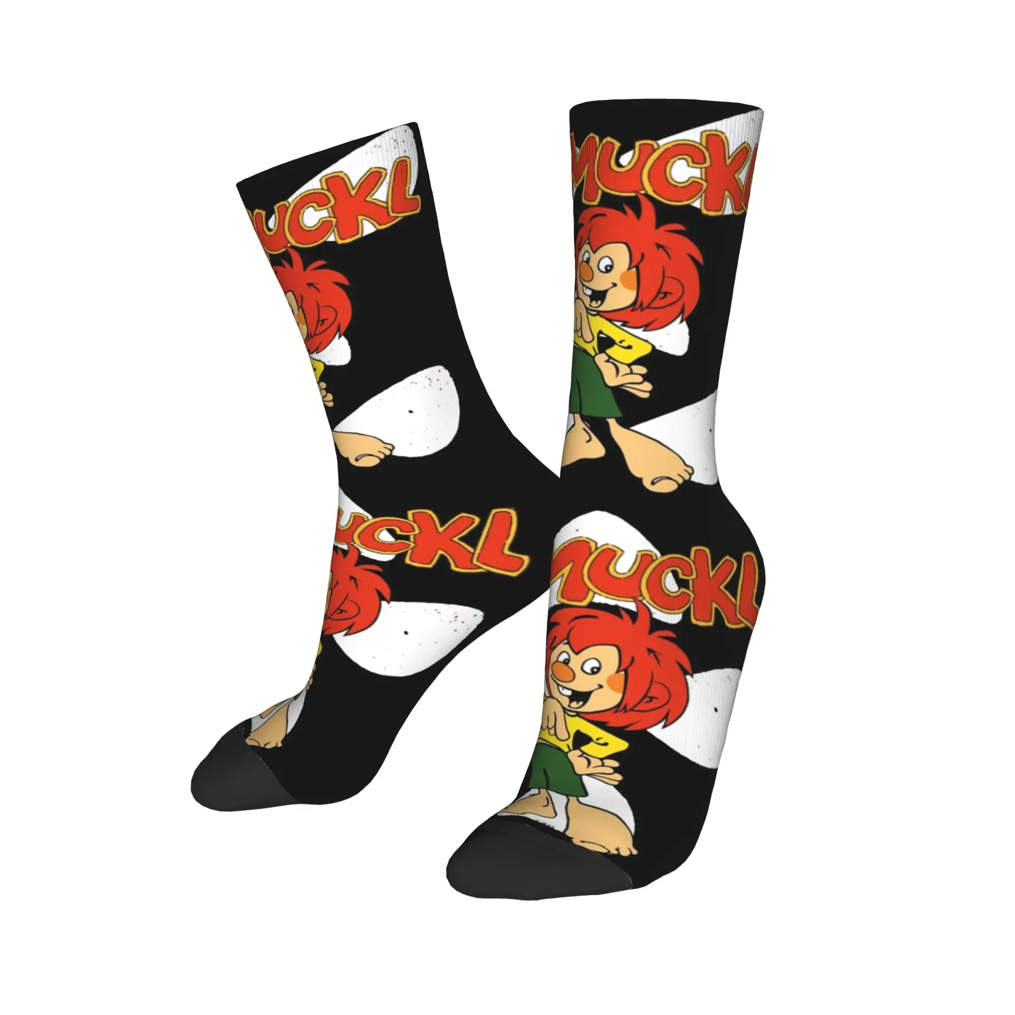 

Meister Eder und sein Pumuckl Socks Men Women Polyester Casual Socks Spring Summer Autumn Winter Middle Tube Socks Gift