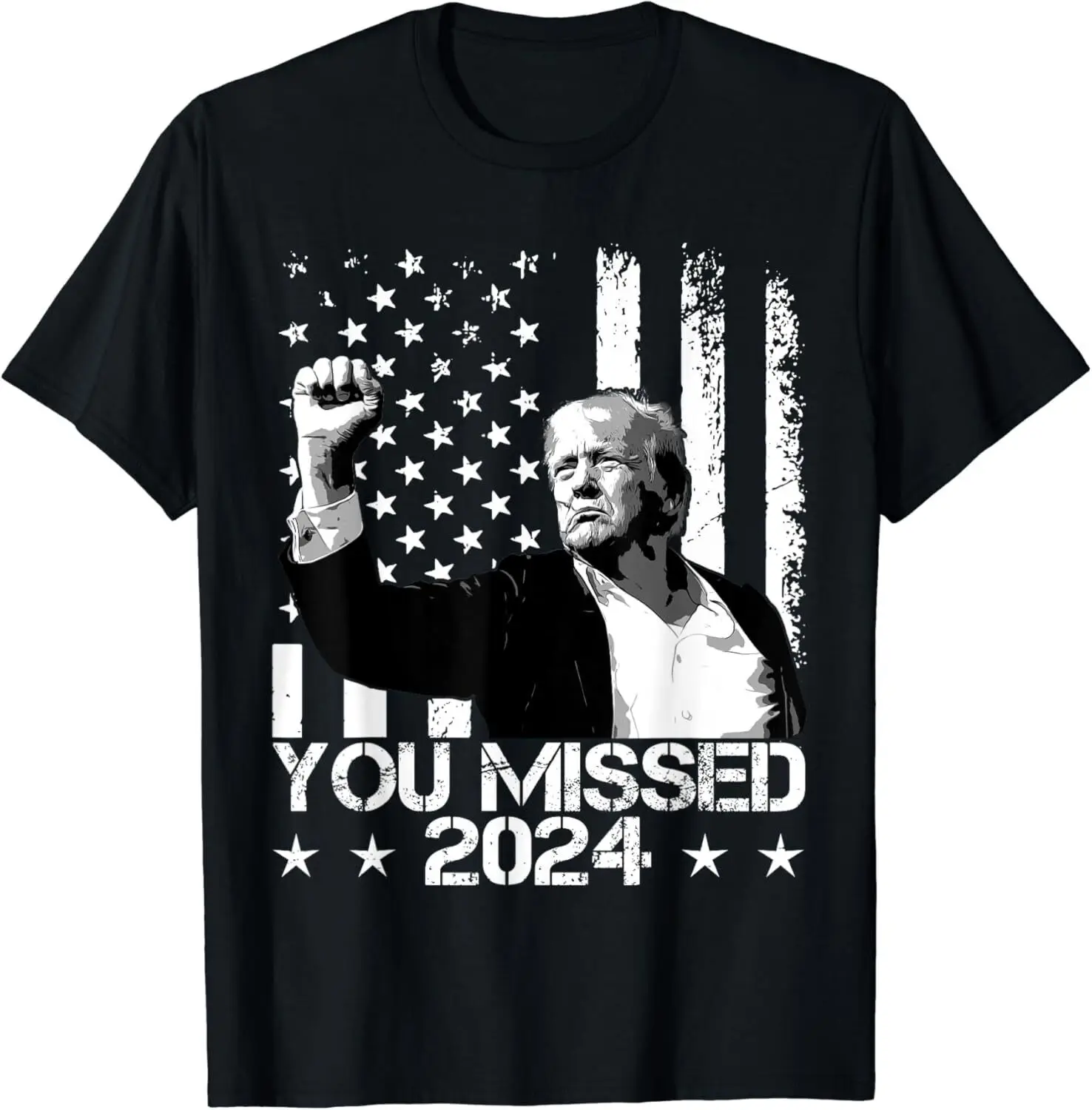 Trump You Missed Funny Trump 2024 Unisex T-Shirt