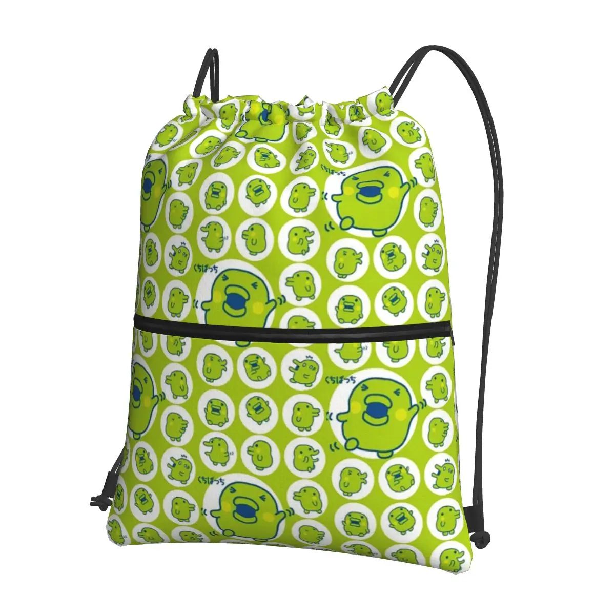 

Kuchipatchi Multiple Kuchipatchi Tama Tamagotchi Halloween Backpacks Casual Drawstring Bundle Pocket Sports Bag Book Bags