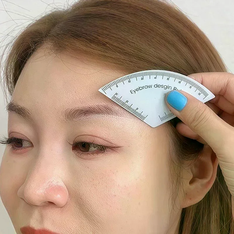 Fast Drawing Eyebrow Design Ruler Microblading Mapping Tool Shaping Permanent Makeup Drawing Guide Ruler Tattoo Supplies Reuse