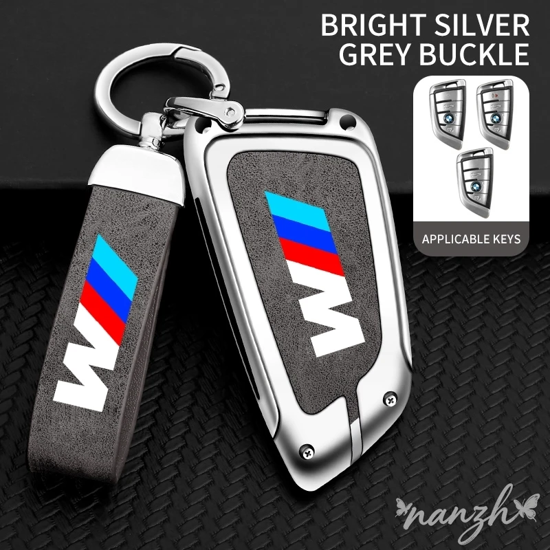 

Car Remote Key Case Cover Shell Accessory For BMW X1 X3 X4 X5 F15 X6 F16 G30 7 Series G11 F48 F39 520 525 f30 118i Keychain