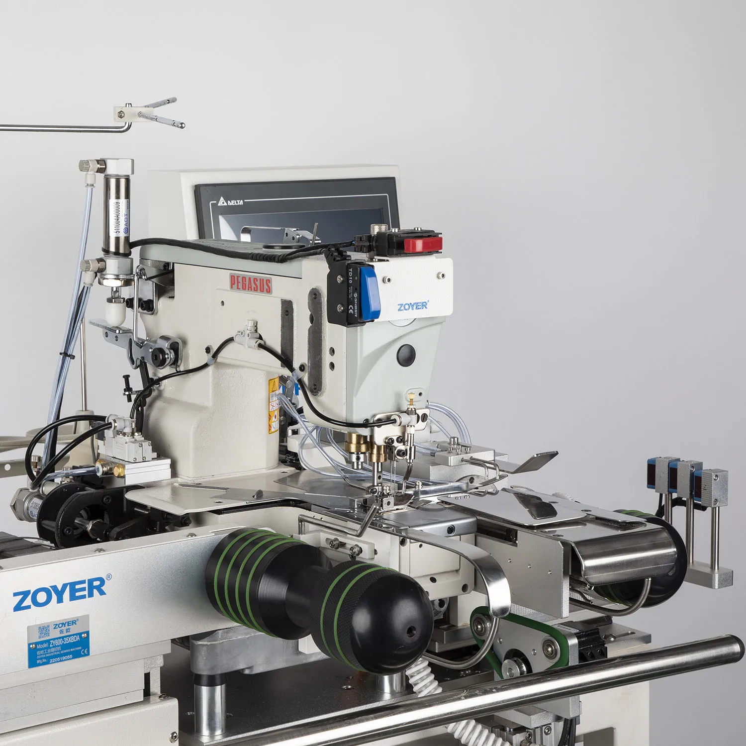 Zoyer ZY600-35XBDA High Speed Bottom Hemming Automatic Electric Cover-stitch Sewing Machine