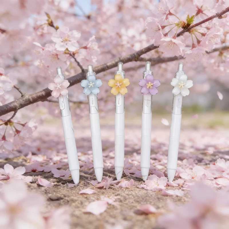 

Sakura Flower Ball Pen - Elegant Flower Ball Pen with Smooth Black Ink, Suitable for Schools and Stationery Enthusiasts