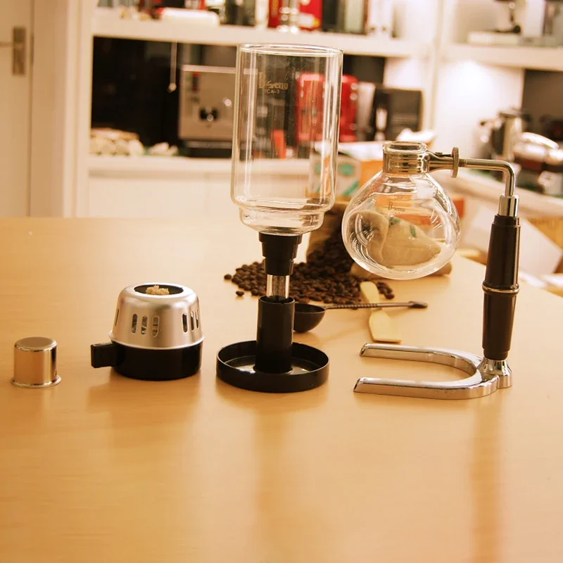 Syphon coffee maker Japanese Style Siphon pot Resistant Glass Brewing Coffee Maker 2/3/5cups TCA-2/3/5