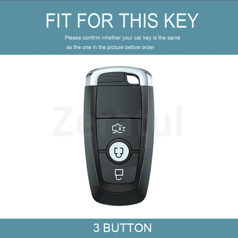 Auto Shell Fob For Ford F-150 F-250 F-350 F-450 F-550 Raptor F150 Fusion Mustang Kuga Ecosport Explorer TPU Car Key Case Cover