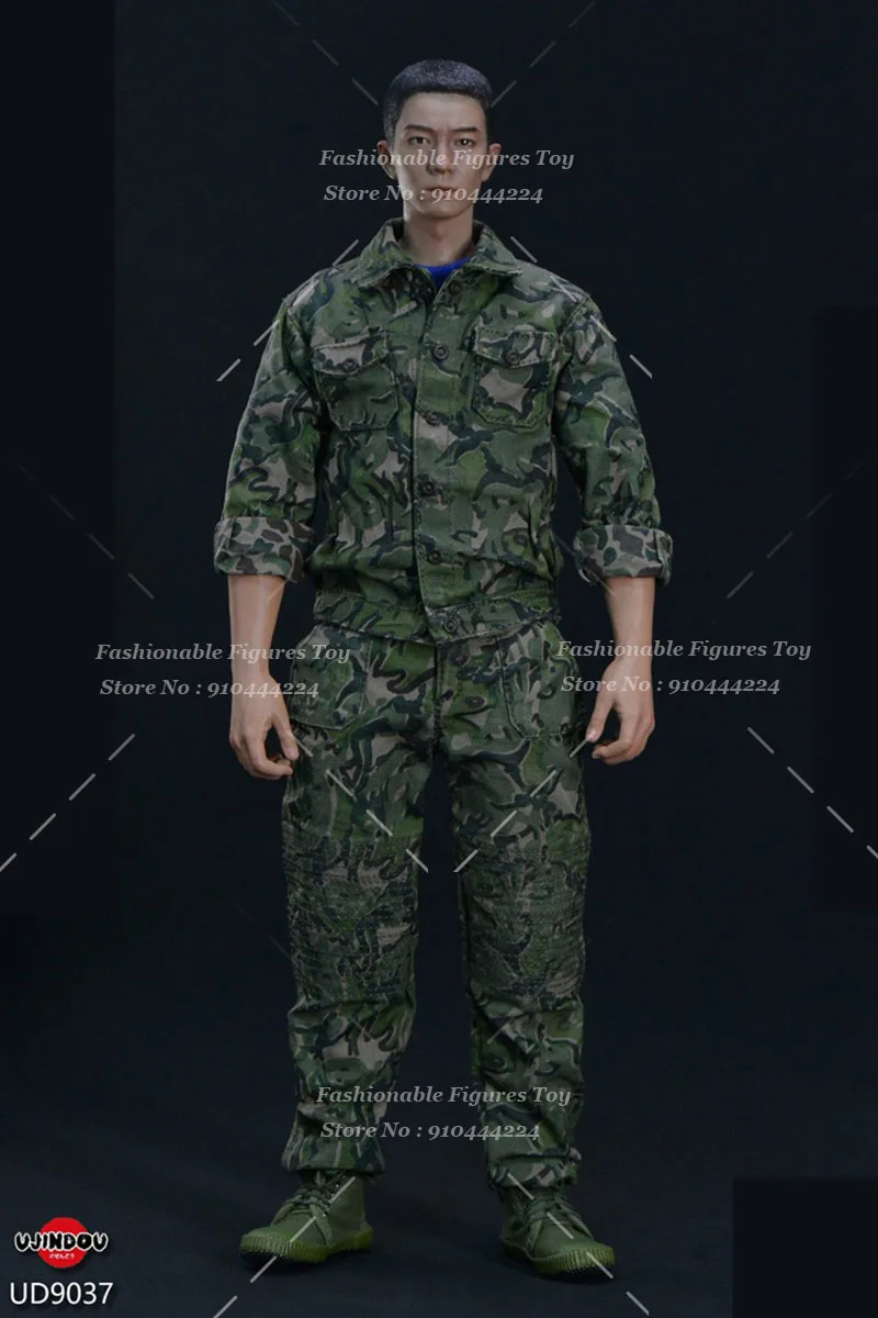 UJINDOU UD9037 1/6 ผู้ชายทหาร People's Liberation Army of China ดาบสีฟ้า B ชุด 12 นิ้ว Action Figure Collection