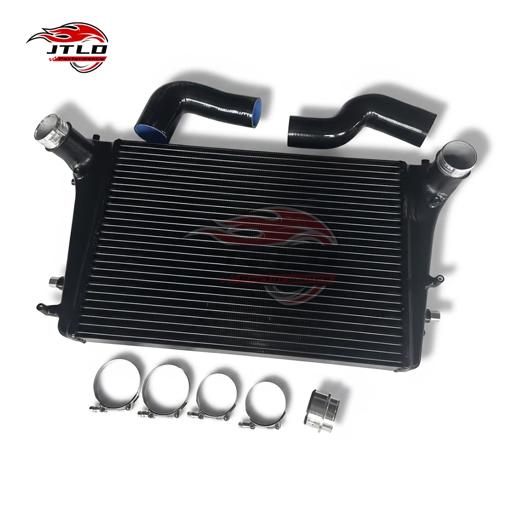 JT-PC03 High Performance Intercooler Kit For Audi A3 S3 Golf 5 6 GTI BMW Z4 Skoda Octavia TIG Welded Cast End Tanks