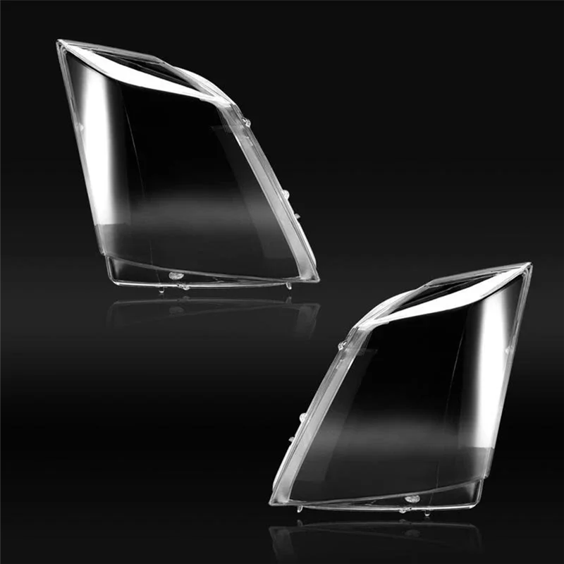 

AM-Lampshade Case For Cadillac CTS CTS-V COUPE 2008-2012 Headlight Cover Lens Glass Shell Headlamp Transparent Lighting Kit