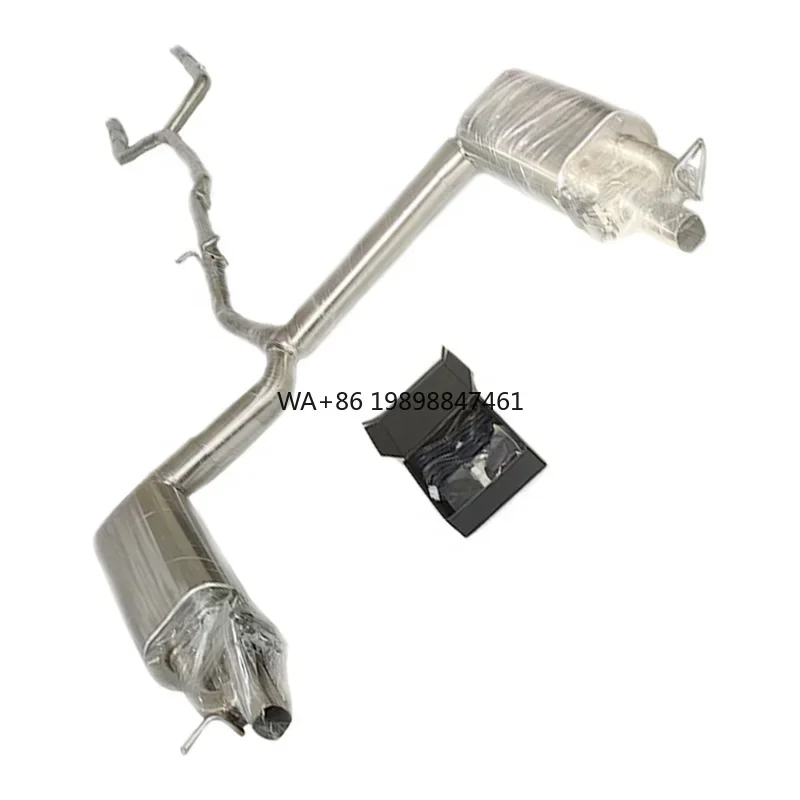 

Catback Exhaust Pipe For Mercedes-benz Amg C43 C450 C300 3.0t 2020-2024 Racing SS304 Muffler Escape Valve Control Exhaust Pipe