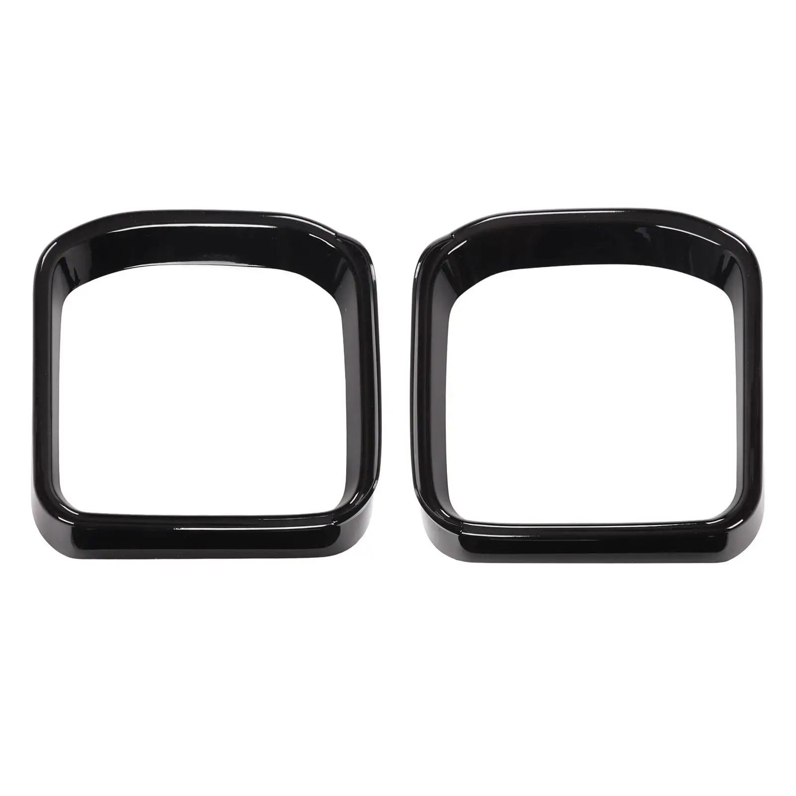 

Side Mirror Visor Molding Trim Simple Installation Rear View Mirror Frame Cover Rainproof High Strength for car Accecssories