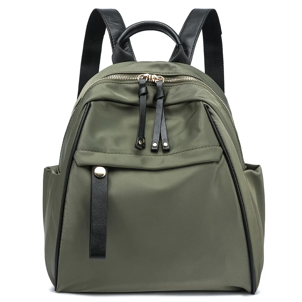 2025 New Trendy Version Versatile Fashion Soft Leather Women's Backpack Large Capacity Travel Student Bags For Teenagers Bag