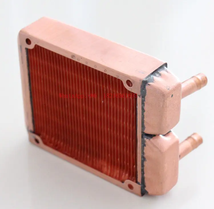 All Red Copper, Water-cooled Row, Heat Dissipation Row, Heat Exchanger, Liquid-cooled Row, Pagoda Head 80