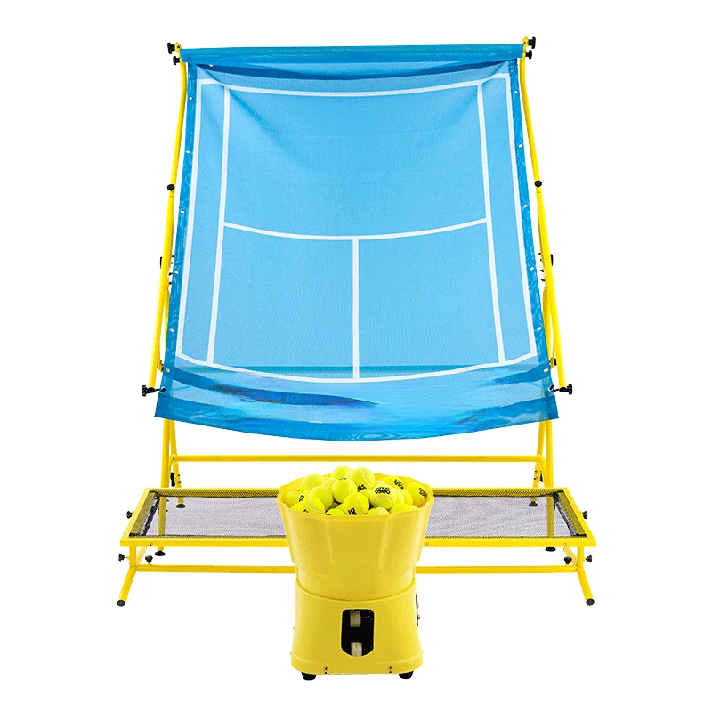 

Tennis rebounder device