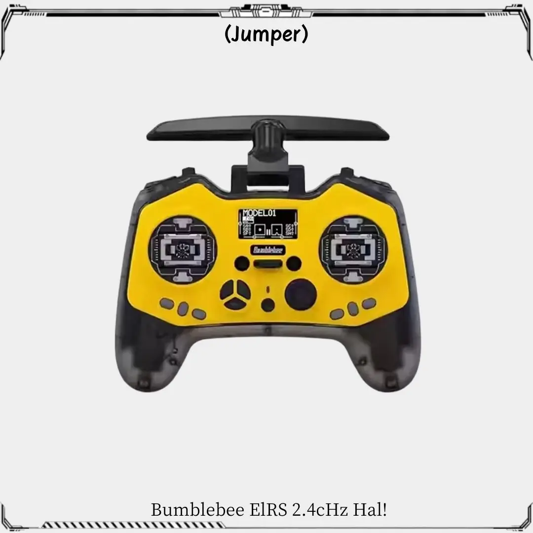 Jumper Bumblebee Remote Controller ELRS 2.4G Hall Sensor Gimbals Built-in 1000mW ELRS Radio Transmitter For RC FPV Racing Drone