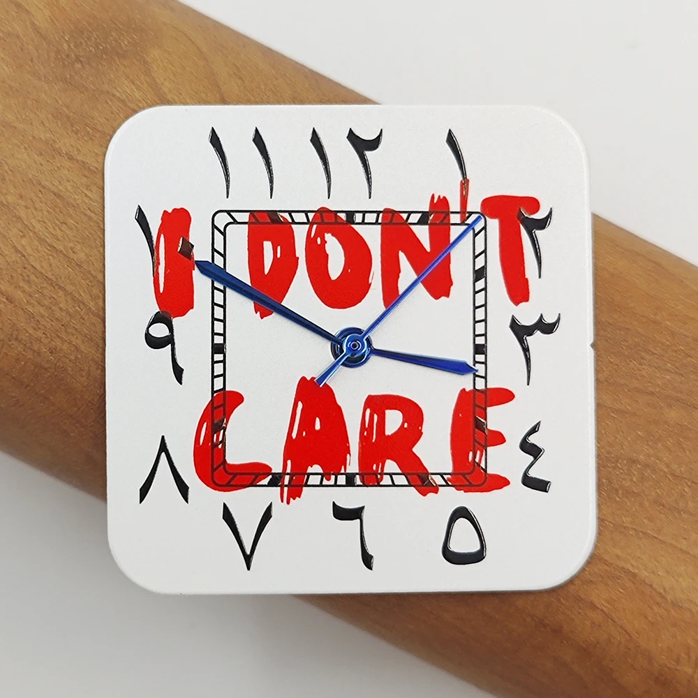 

New NH35 dial square Arabic dial Roman dial custom logo men's watch suitable for NH 35 movement watch accessories