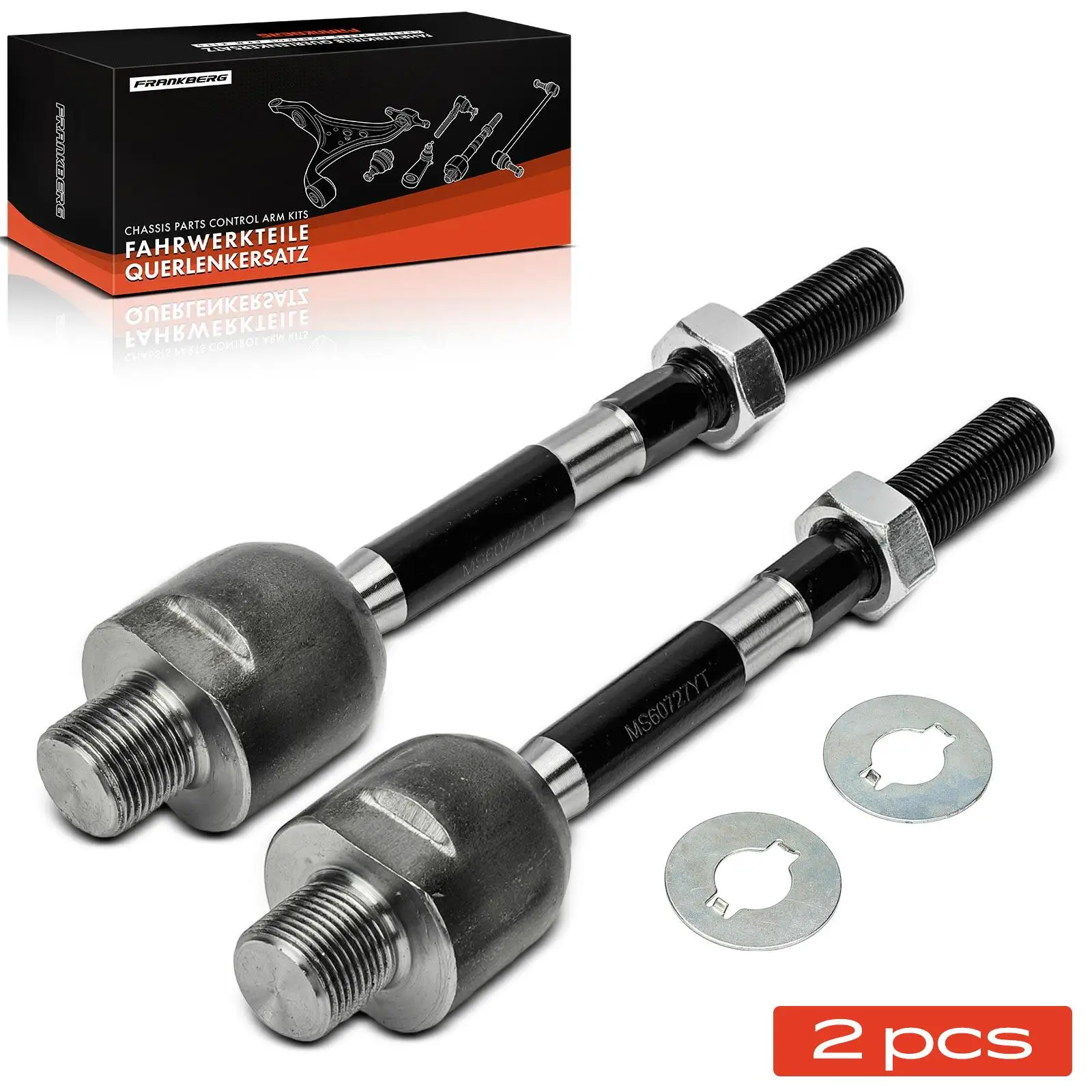 Frankberg 2x Tie bar Vooras Links Rechts voor Honda Civic IX Saloon Fb 2011-2016 MS60727 53010 TR0A01 TA2999