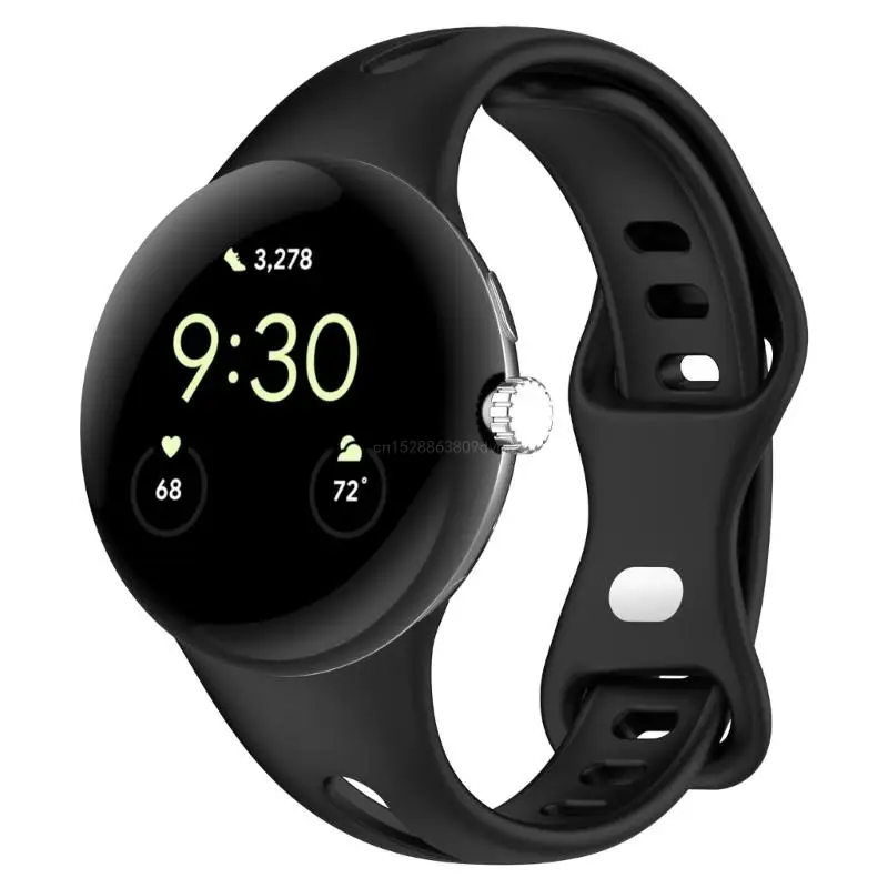 Fashionable Silicone Band Suitable for Pixel Watch 2 Wriststrap Loop Bracelet Replace Waterproof Sweatproof Anti-scratch