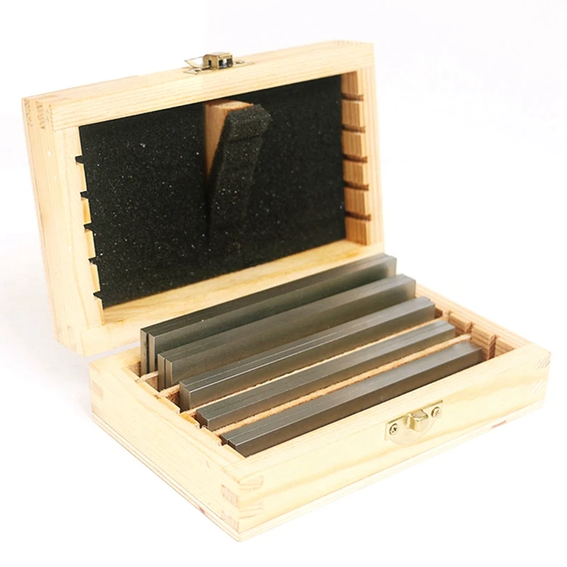 6 Pairs 12Pcs Parallel Pad Gauge Block CNC Milling Pads Set 120mm X (10-35Mm) for Vices Milling Machine Lathe-A23R