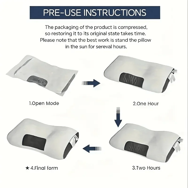 وسادة تدليك قطنية محبوكة ثلاثية الأبعاد من YBZ (عبوة واحدة)