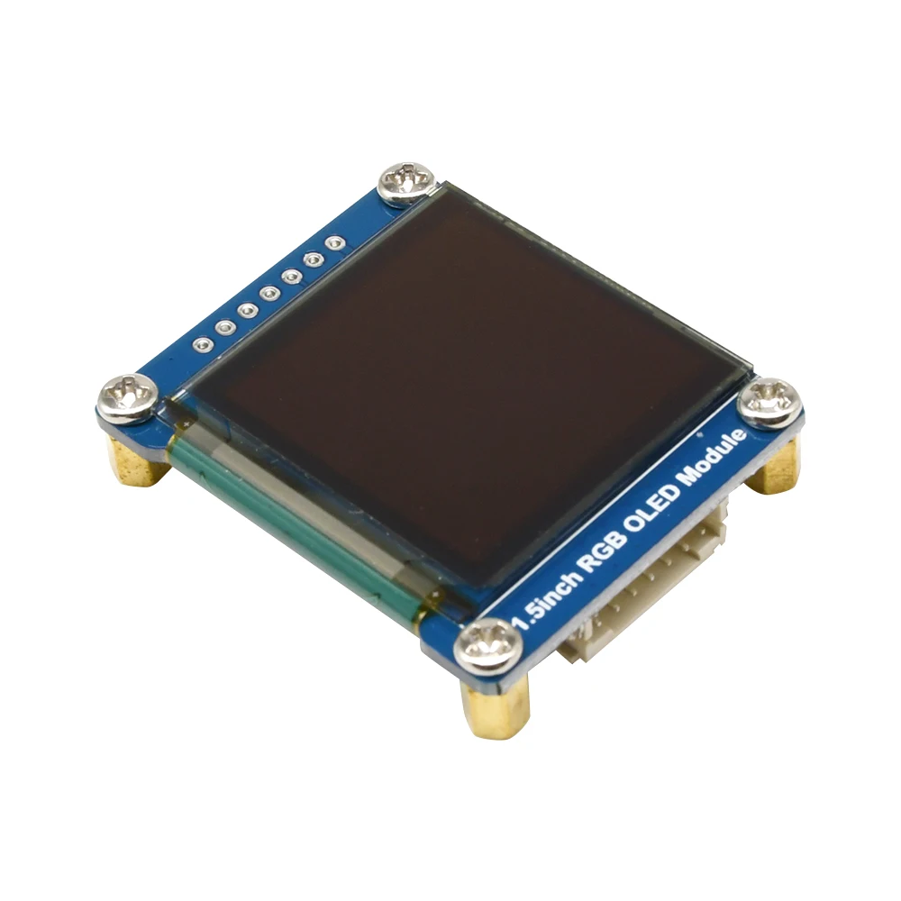 Módulo de exibição oled rgb de 1.5 polegadas, tela lcd 128*128 rgb para arduino ssd1351 placa lcd interface spi cor completa hd oled