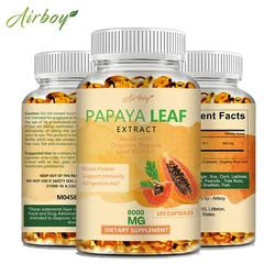 Papaya Leaf Extract - Blood Plate, Bone Marrow and Robust Support, Immune Gut and Super Digestive Health