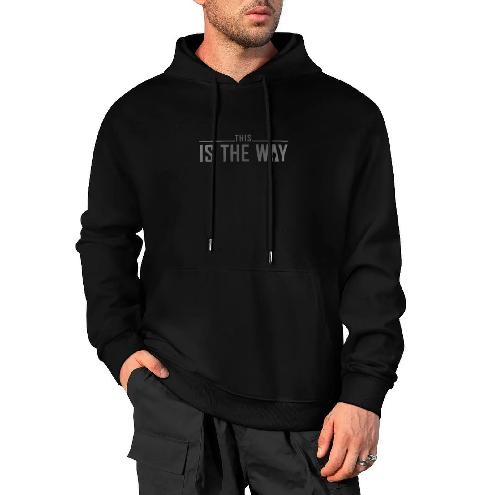 

This is the Way Pullover Hoodie mens designer clothes men's clothes autumn new products men's sweat-shirt set new hooded tee