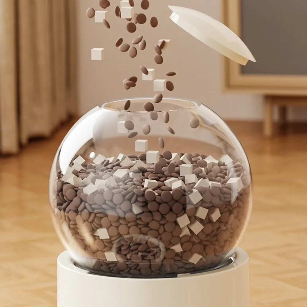 

Large Capacity Automatic Pet Feeder Plastic Neck Protection Dog Water Dispenser Leakproof Detachable Food Water Container