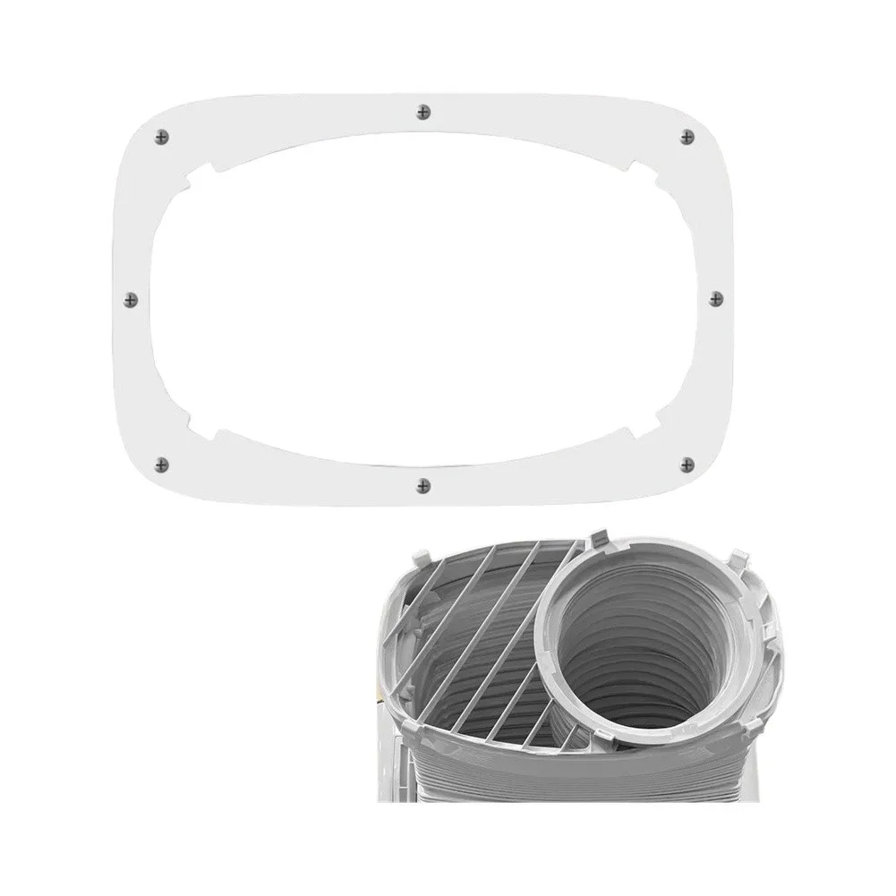 34*22CM AC Vent Exhaust= Hose Adapter Plate For Midea Duo= DIY Window And Sliding Door Installation Enhanced Cooling Efficiency