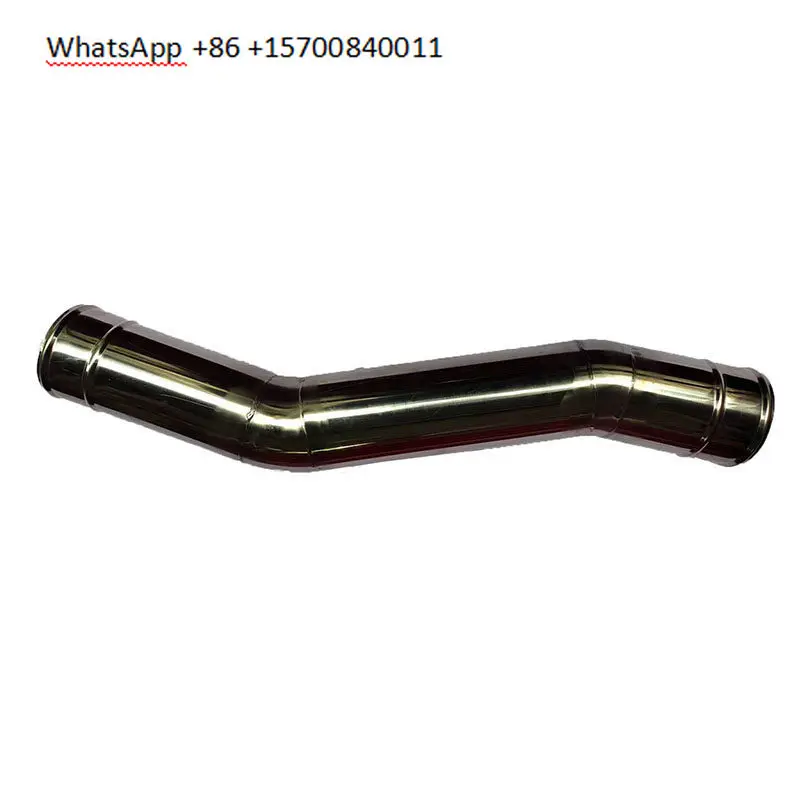 Intercooler water inlet and outlet steel pipe engine water tank stainless steel connecting pipe round pipe